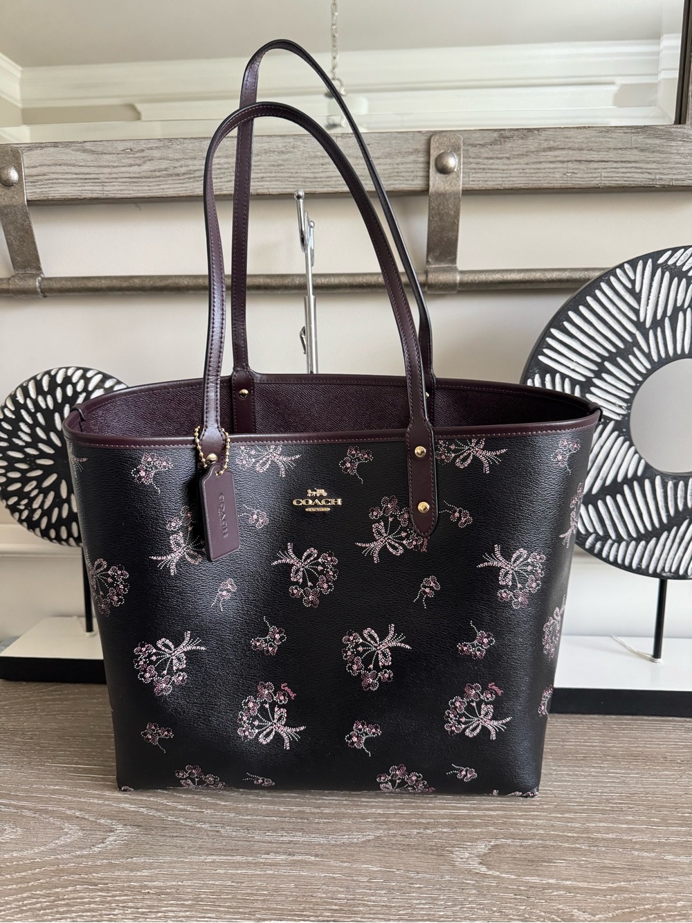 Coach Reversible City Tote bag. 2in1 Tote